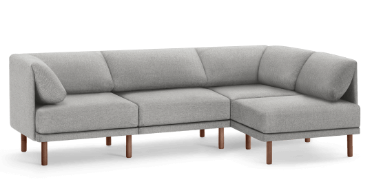 Range 4-Piece One Arm Sectional