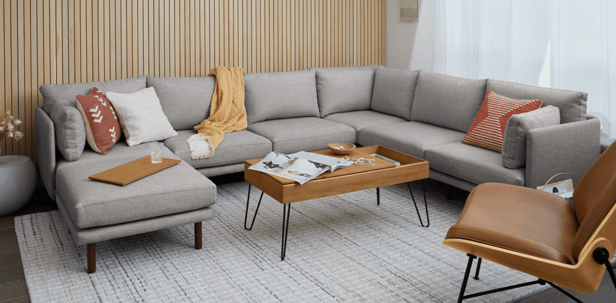Field 6-Piece Sectional with Ottoman