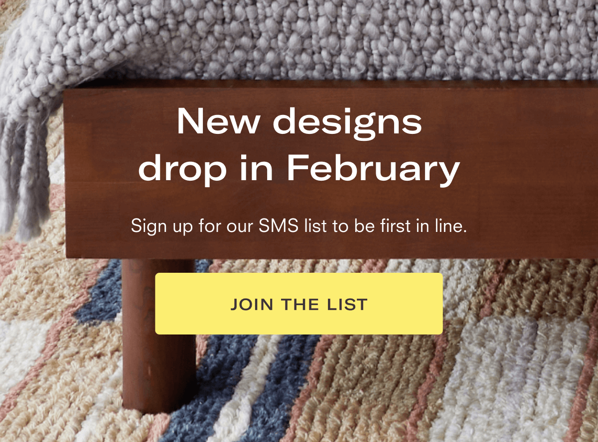 New designs drop in February