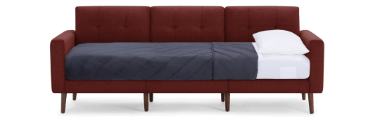 Nomad Brick Red Sleeper Sofa