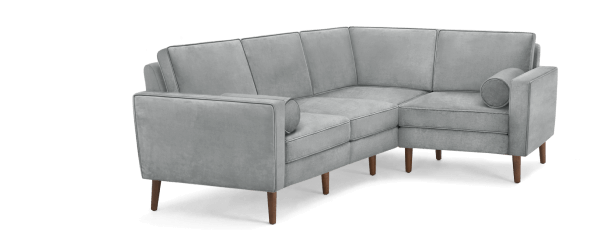 Nomad Velvet 5-Seater Sectional