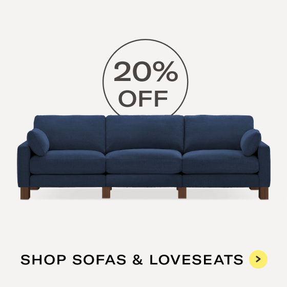 SHOP SOFAS & LOVESEATS