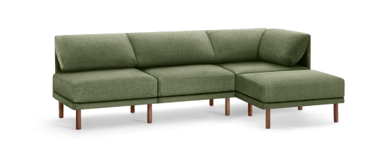 Range 4-Piece Open Sectional Lounger