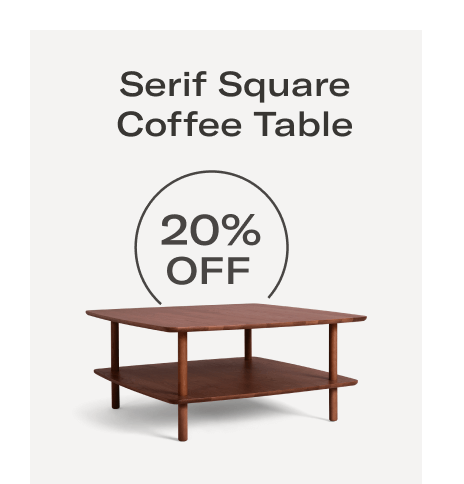 Serif Coffee Table