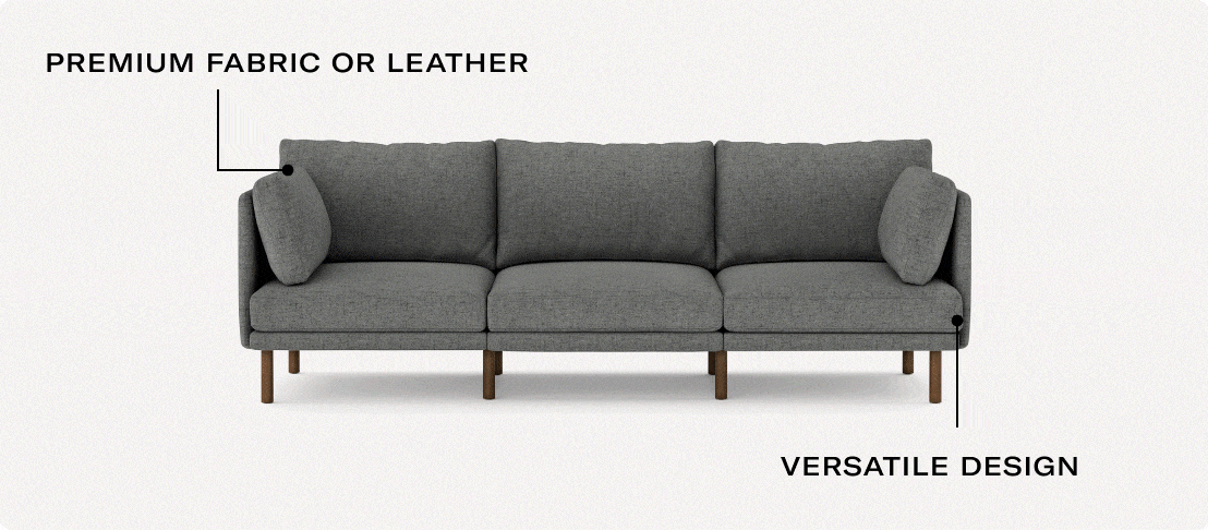 Premium fabric or leather