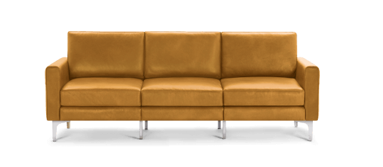 Block Nomad Leather Sofa