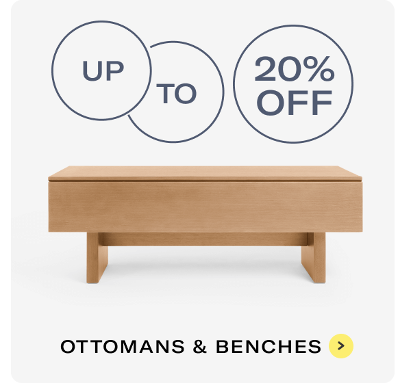OTTOMANS & BENCHES