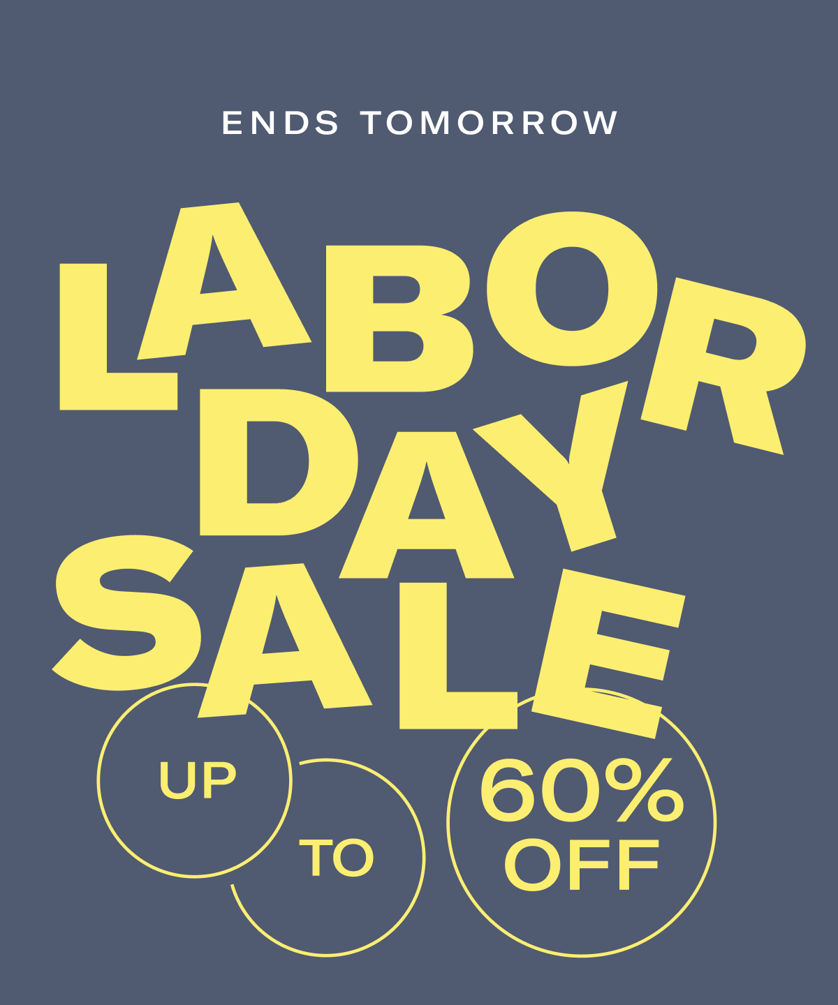 Labor Day Sale