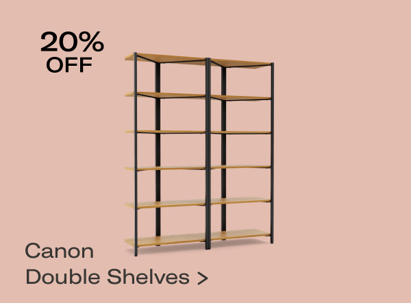 Canon Double Shelves