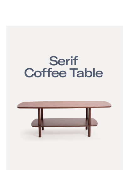 Serif Coffee Table