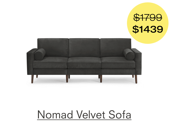 Nomad Velvet Sofa