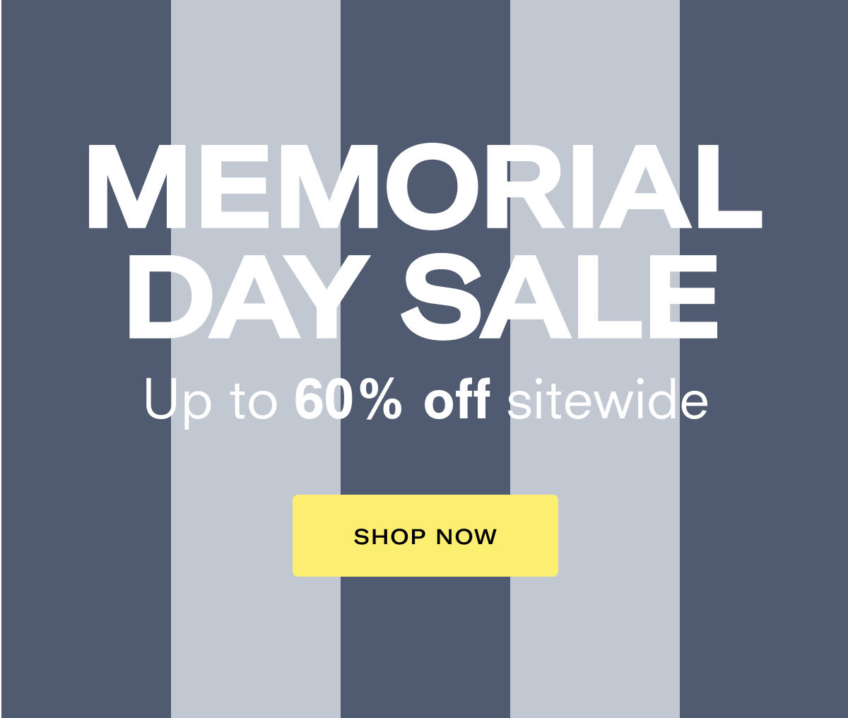 Memorial Day Sale