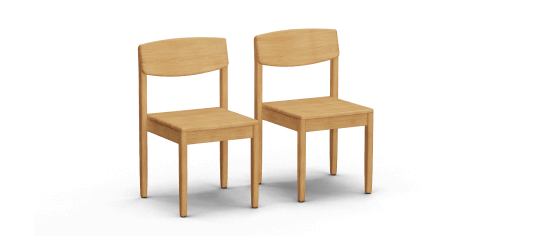 Dunes Teak Dining Chairs (Set of 2)