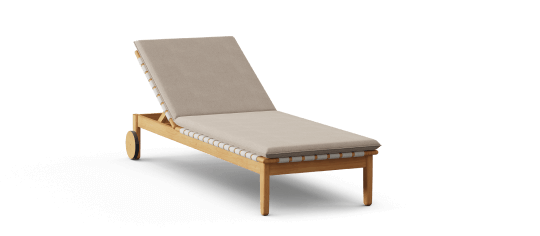 Dunes Teak Sun Lounger