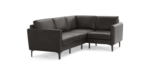 Nomad Leather 4-Seat Corner Sectional