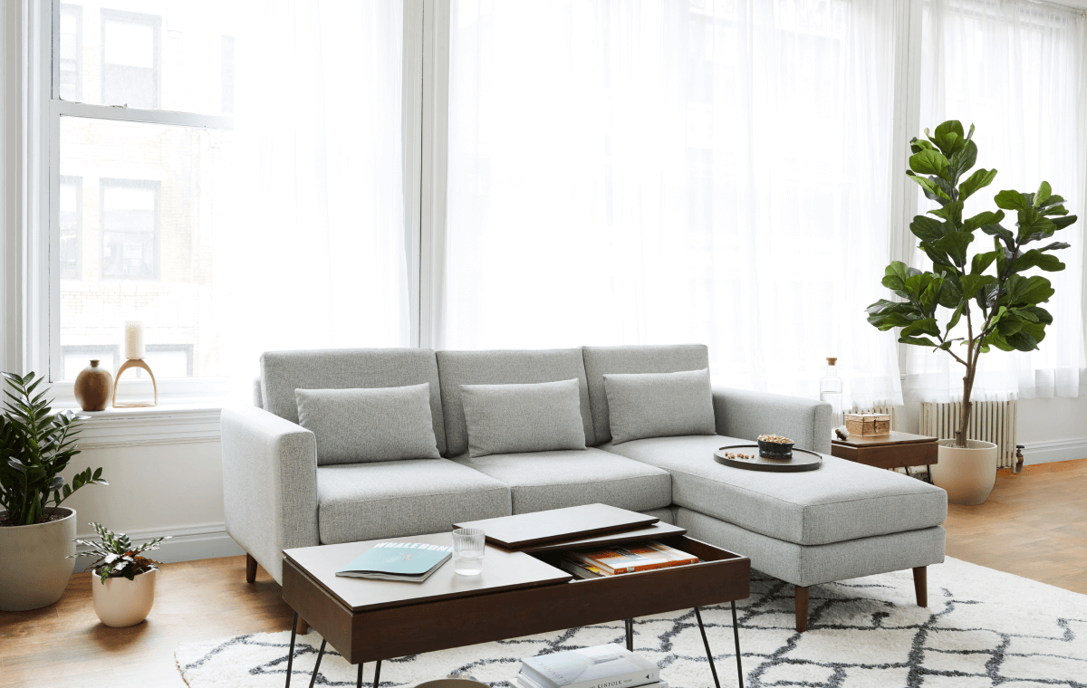 Your living room with Burrow