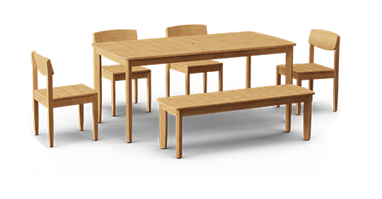 Dunes Teak Dining Set