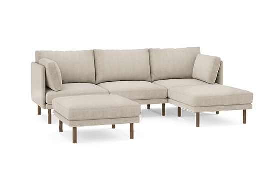 Field 4-Piece Sectional Lounger