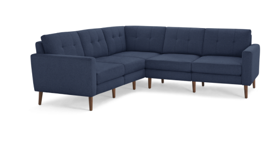 Arch Nomad Leather 5-Seat Corner Sectional