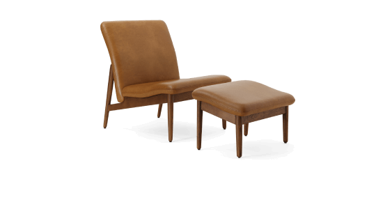 Gimlet Chair with Ottoman