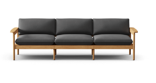 Dunes Teak 3-Piece Sofa