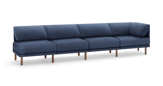 Range 4-Piece One Arm Sofa