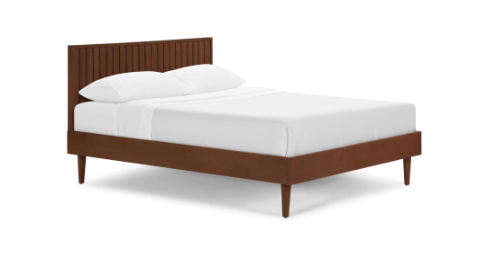 Chorus Bed with Wood Headboard