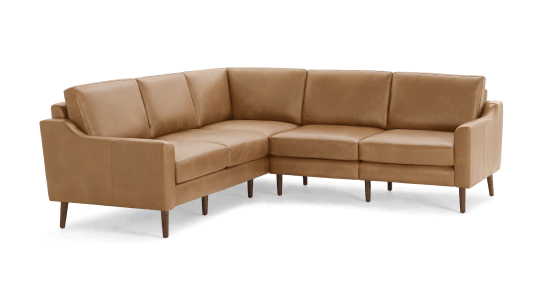 Slope Nomad Leather 5-Seat Corner Sectional