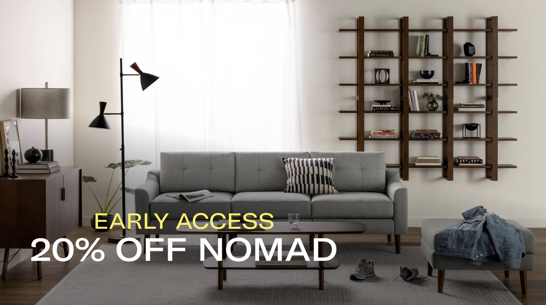 EARLY ACCESS | LABOR DAY SALE | 20% OFF NOMAD