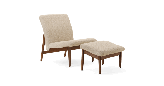 Gimlet Chair with Ottoman