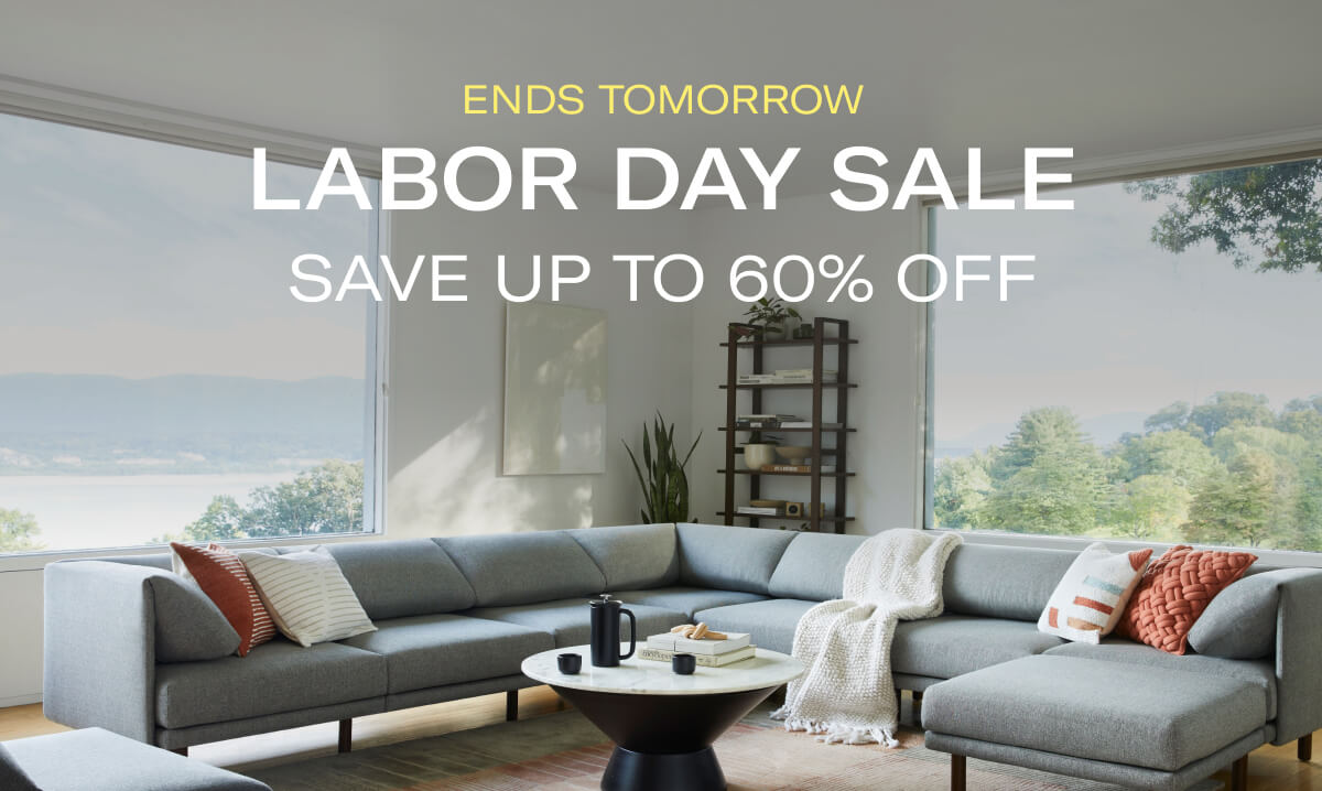 ENDS TOMORROW | SAVE UP TO 60% OFF | LABOR DAY SALE