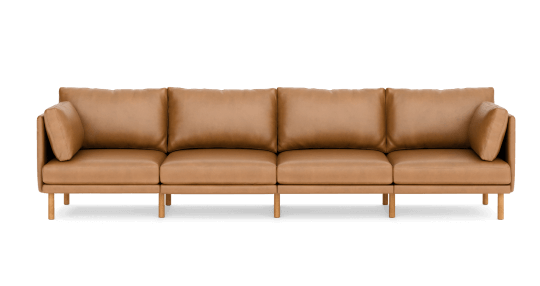 Field Leather 4-Piece Sofa