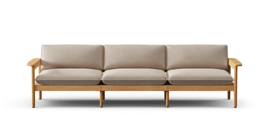 Dunes Teak 3-Piece Sofa