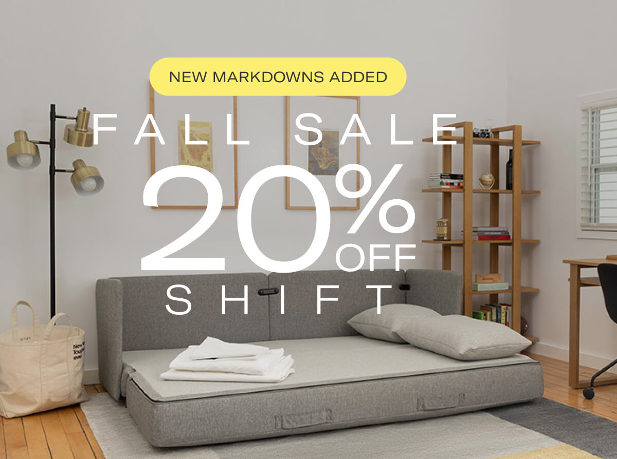 FALL SALE | 20% OFF SHIFT